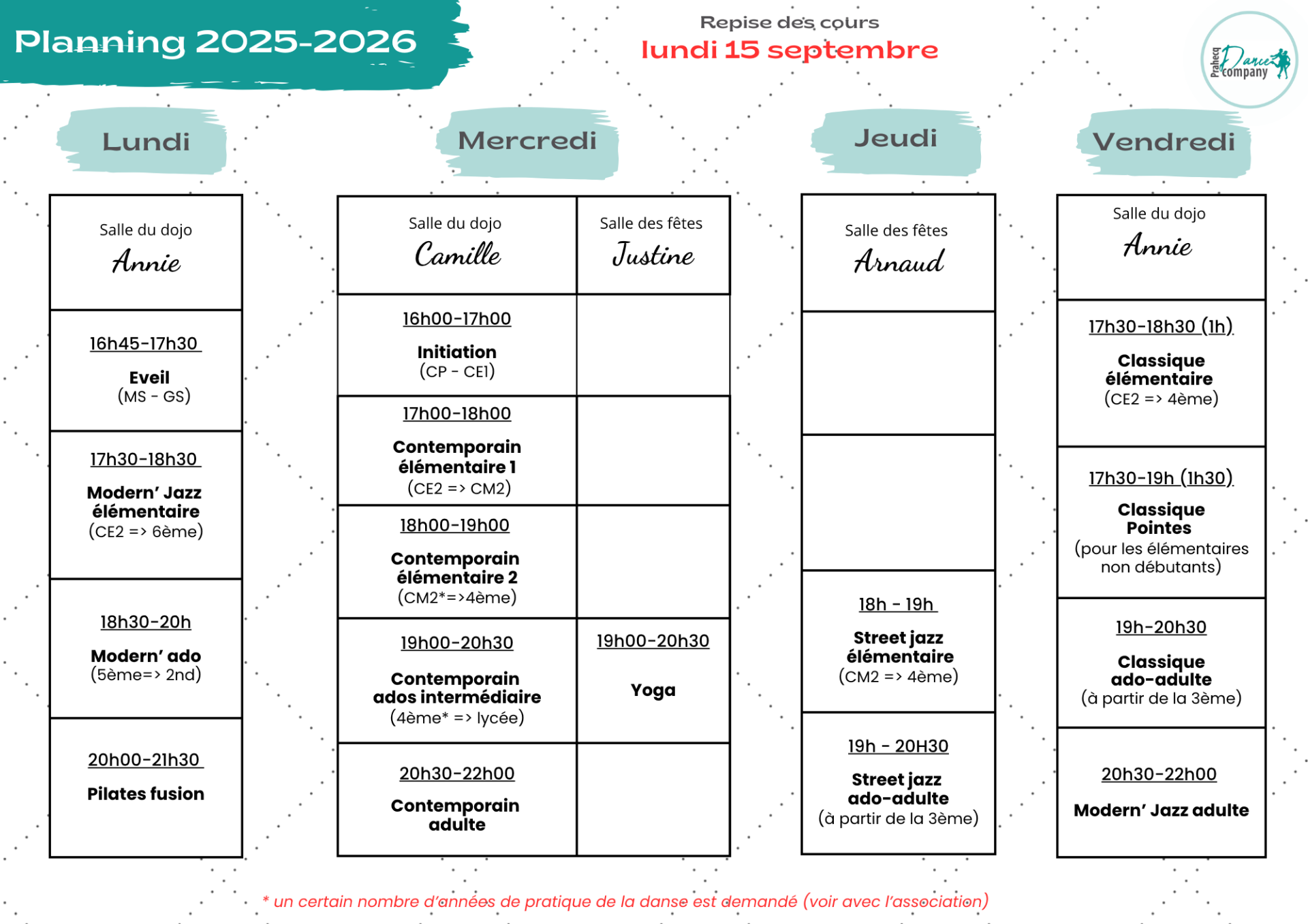 Verso flyer nouveautes